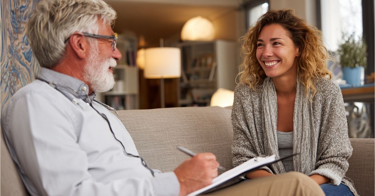 Psychiatrist in Union City New Jersey with patient at the Psychotherapy Care Center